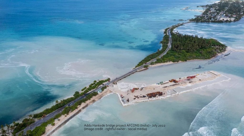 Addu storm surge damage [SaveMaldives]
