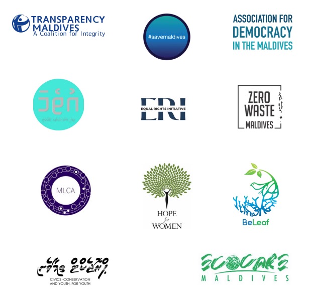 NGO logos RTI logos SaveMaldives