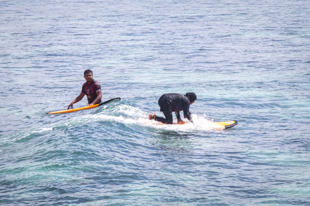Ocean Defenders - Laamu Gan Surf event Maldives